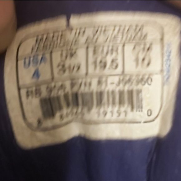 REEBOK | Baby Toddler Girls Running Shoes Purple White Size 4 - Picture 8 of 8